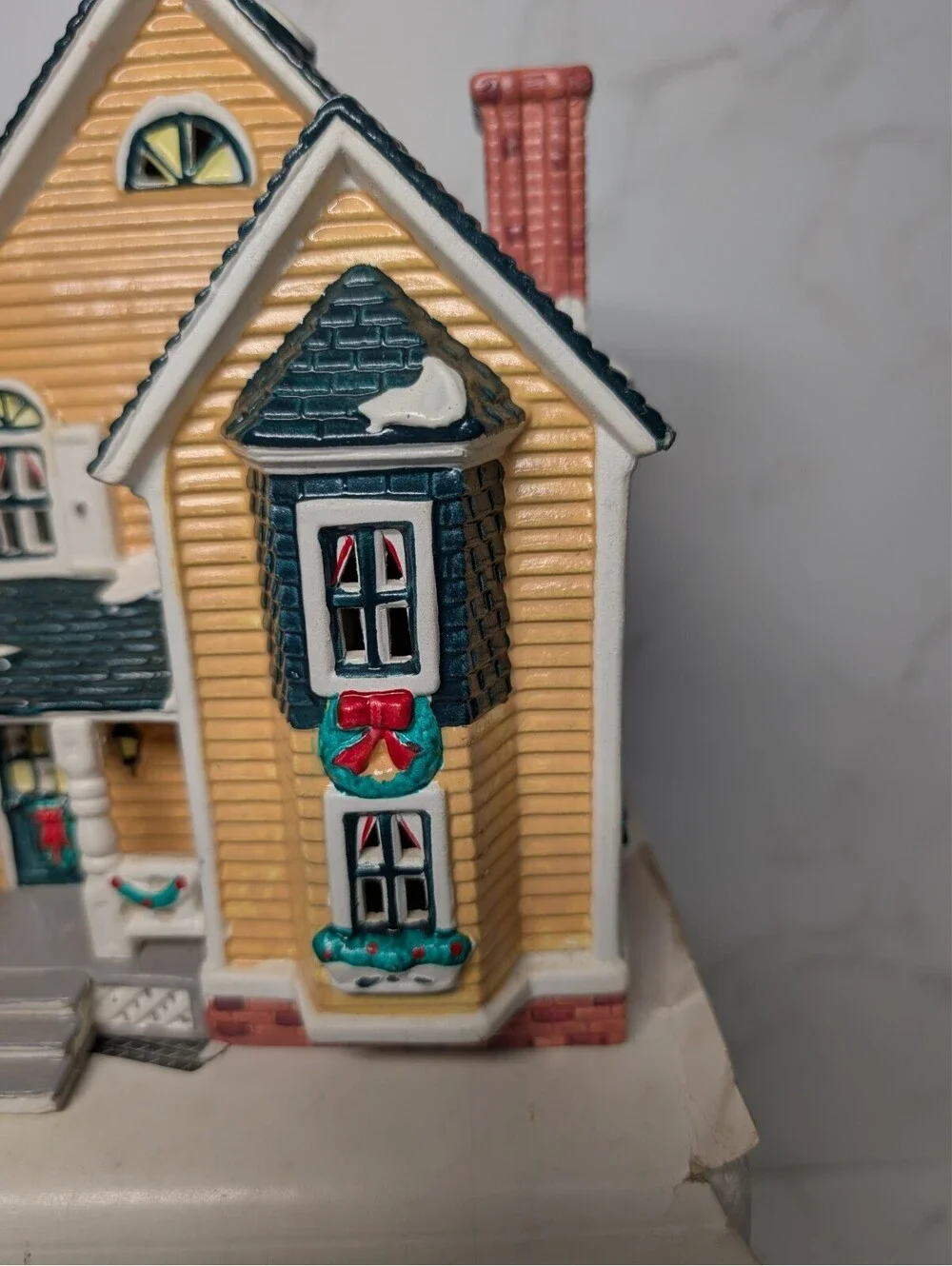 Dept 56 Snow Village Woodbury House 5444-5 1993 Retired Original Box